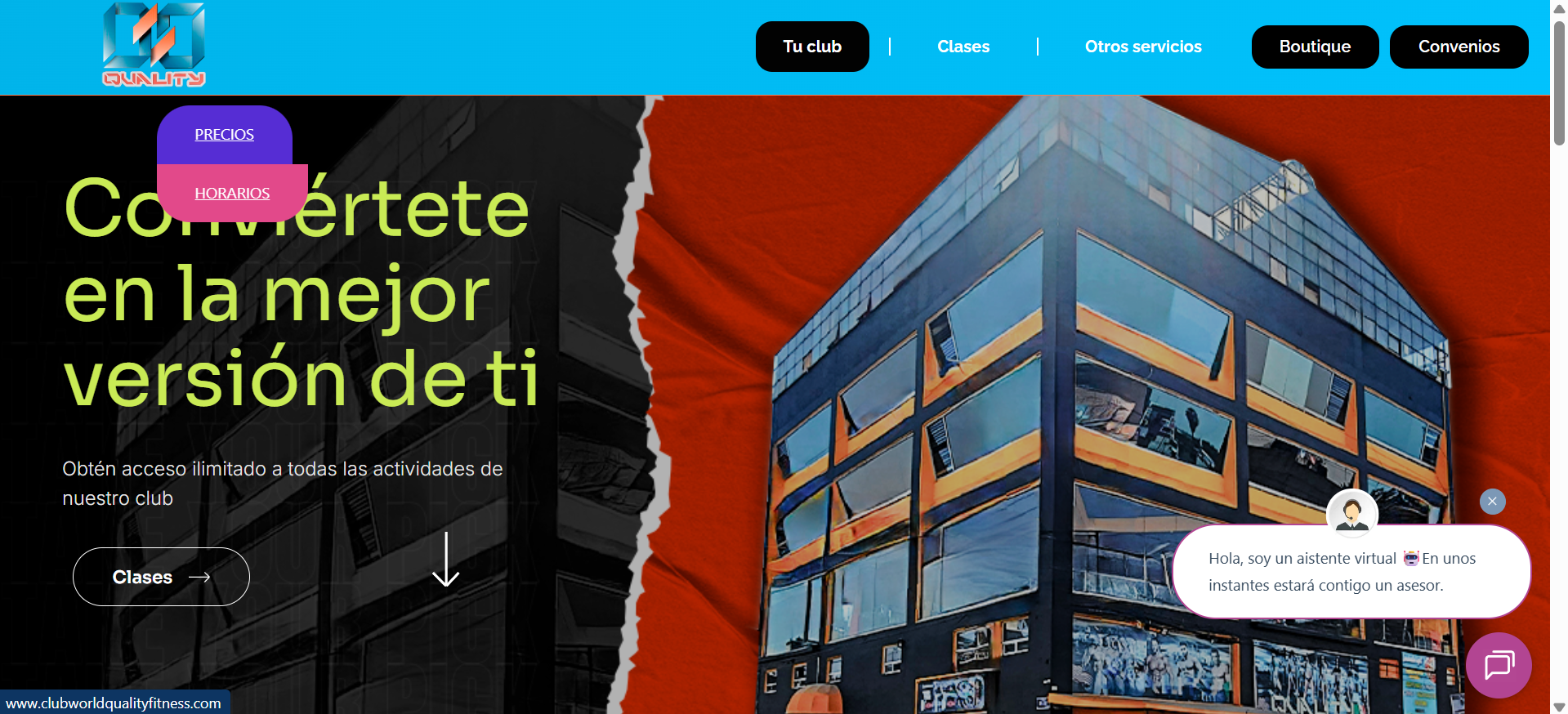 Club World Quality Fitness